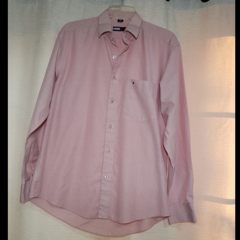 Tommy Hilfiger Pink Button Down